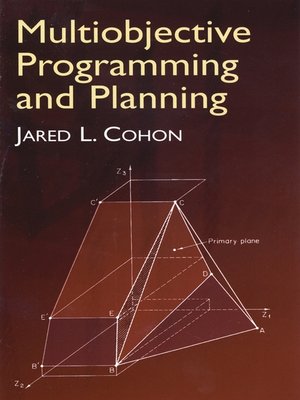 cover image of Multiobjective Programming and Planning